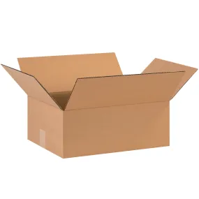 15 x 12 x 5 Flat Corrugated Boxes