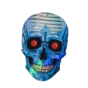 30-2201 V-Lux Flights Skull shape Red Eyed Skull