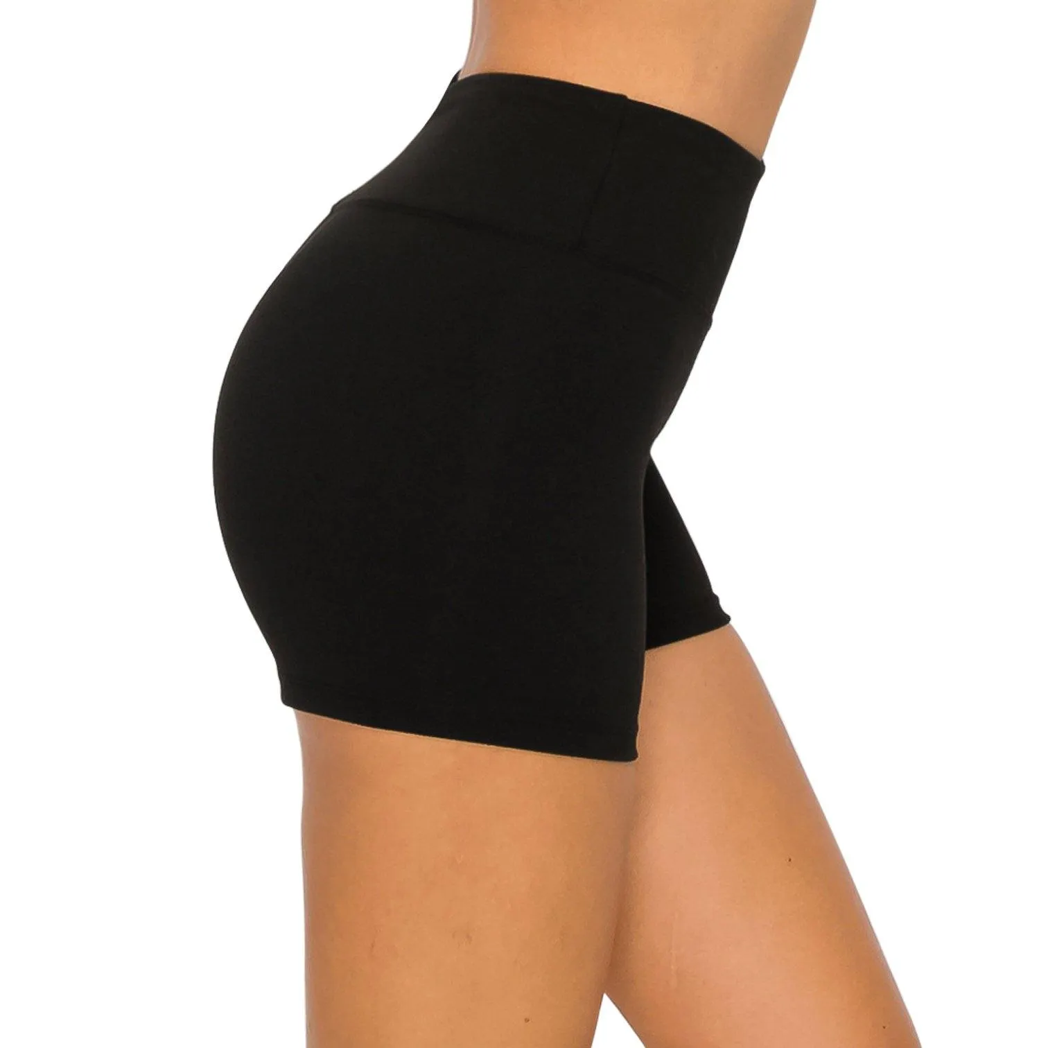 3" Bike Shorts Leggings- High Waist Tummy Control Soft Stretch Workout Activewear Yoga Pants