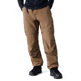 686 Traverse Zip Off Cargo Wide Tapered Fit Pants - Dark Khaki