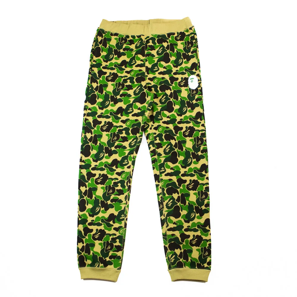 ABC Camo Crystal Stone Sweat Pants (Green)