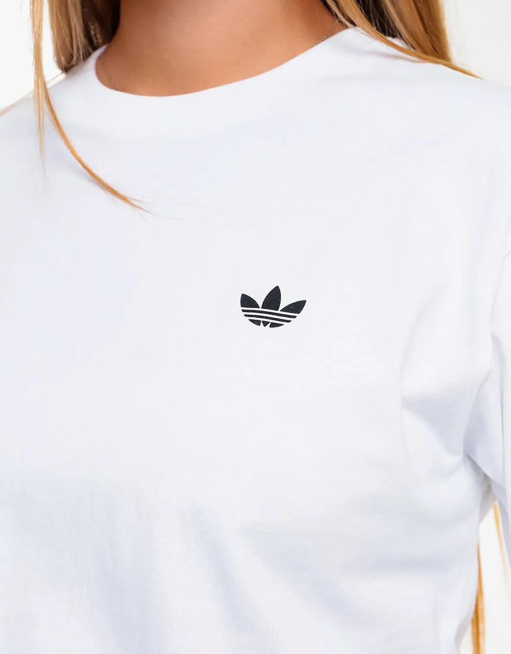 adidas 4.0 Logo T-Shirt - White/Black