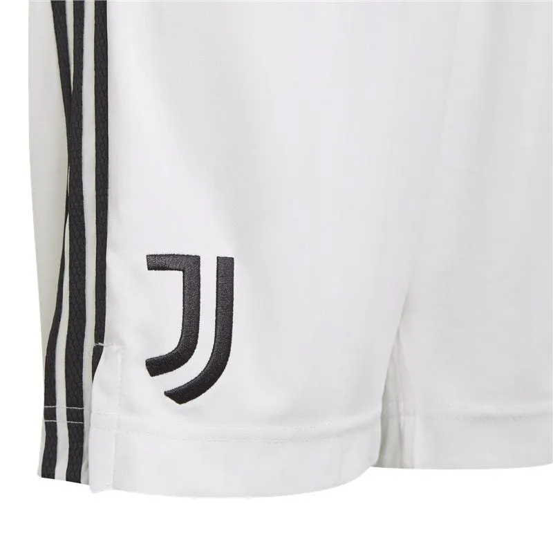 adidas Juventus FC Official 2021/22 Home Shorts - Youth - White