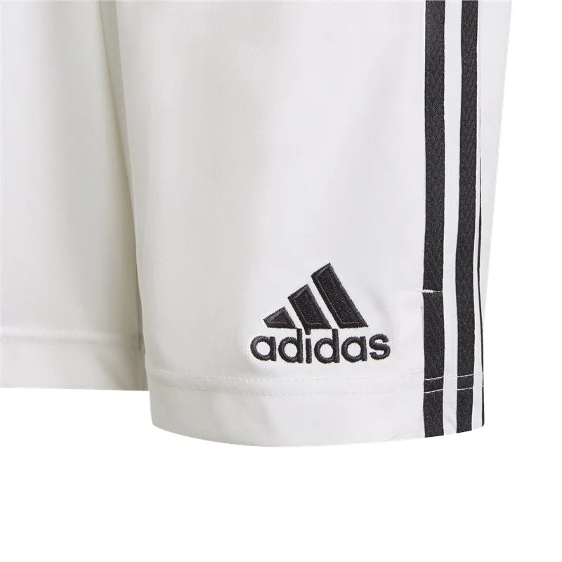 adidas Juventus FC Official 2021/22 Home Shorts - Youth - White