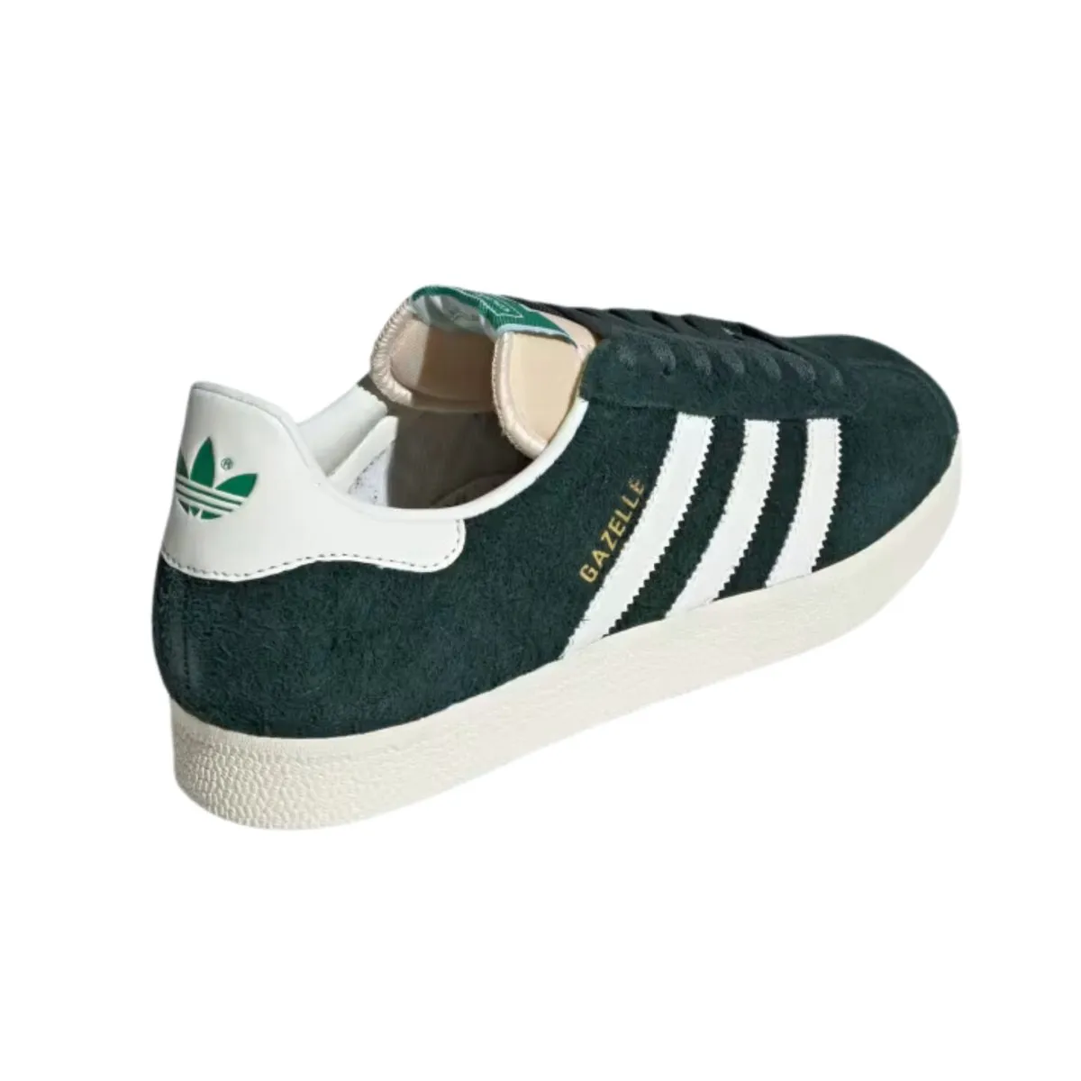 Adidas Men's Gazelle Mineral Green/Off White/Cream White