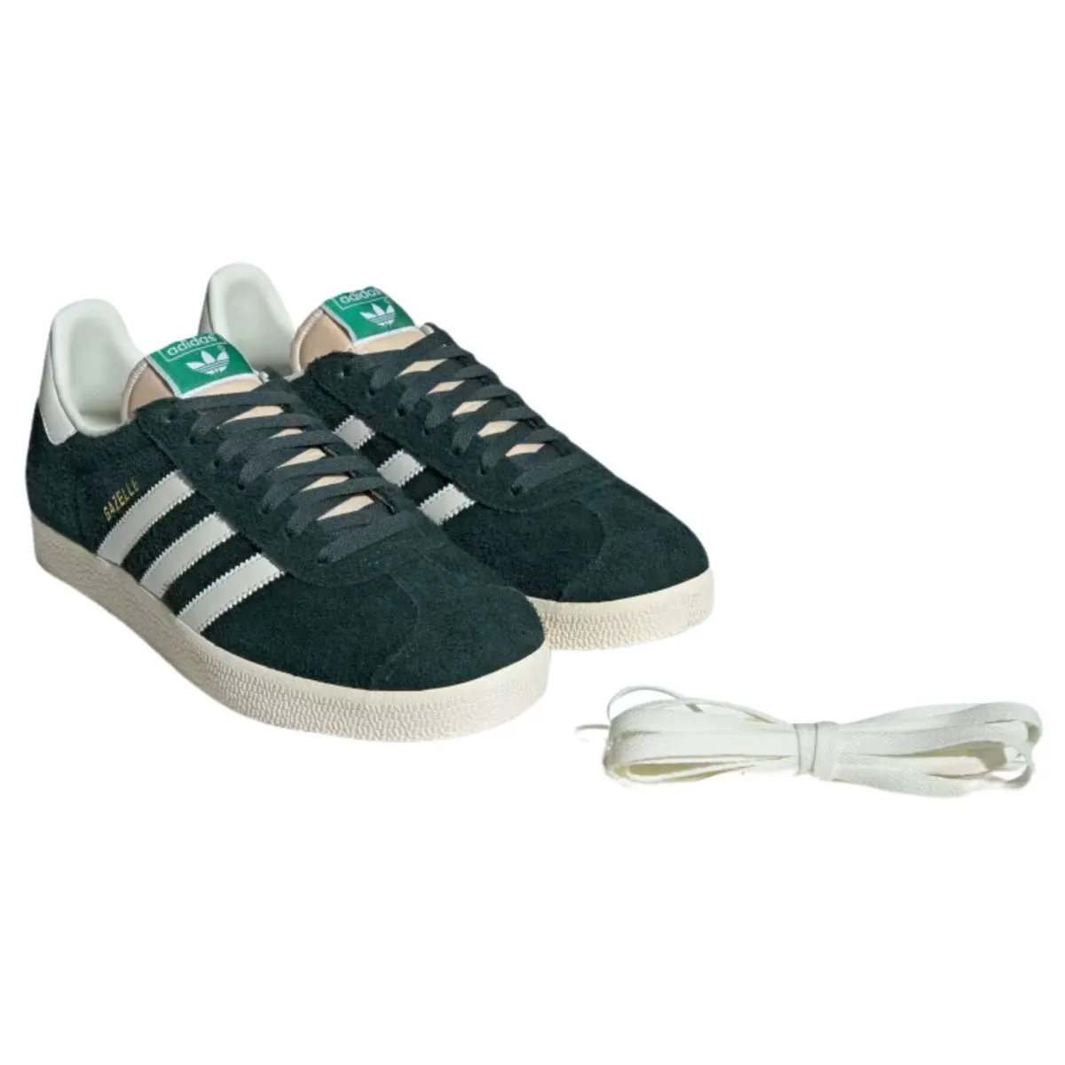 Adidas Men's Gazelle Mineral Green/Off White/Cream White