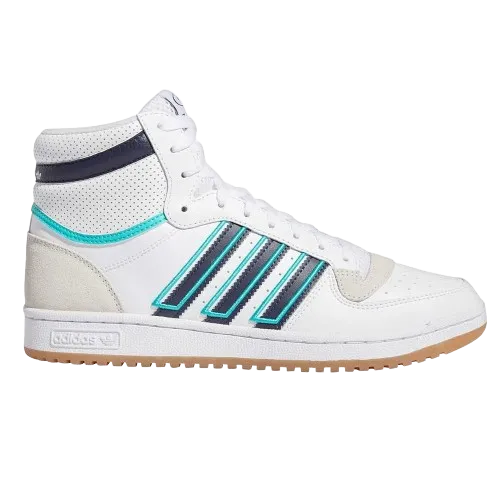 Adidas Men's Top Ten RB Shoes - Semi Mint / Rush