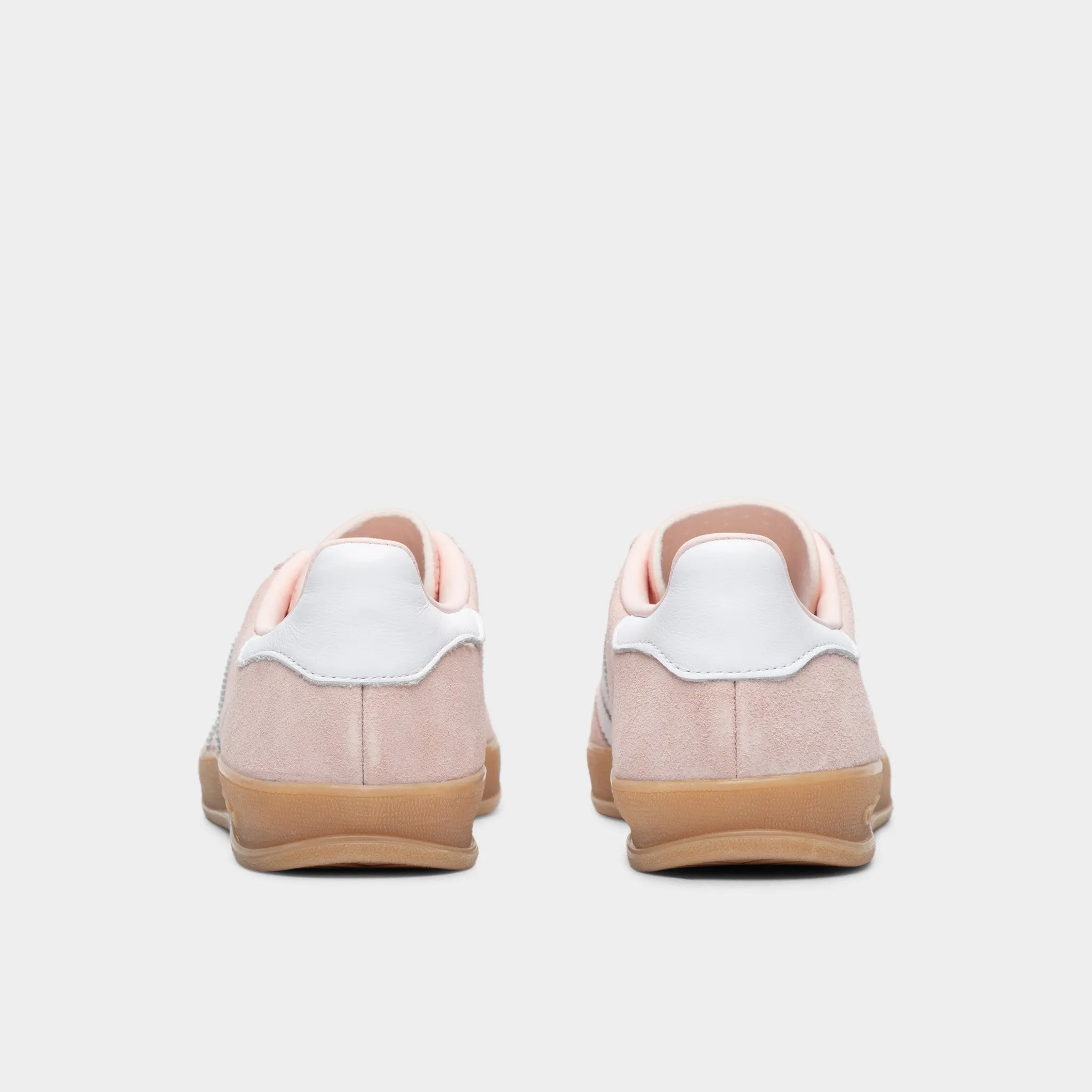 adidas Women's Gazelle Indoor Sandy Pink / White - Gum