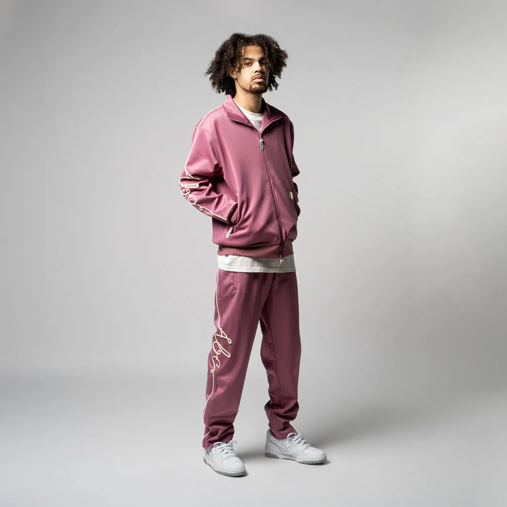 Advisory Board Crystals Track Jacket - Mauve