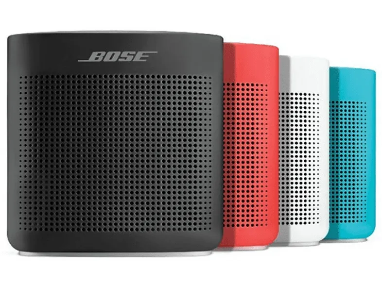 Altavoz inalámbrico - Bose SoundLink Color II, Blanco, Bluetooth, Resistente al agua, Micro-USB, Entrada