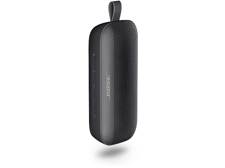 Altavoz inalámbrico - Bose SoundLink Flex, 30 W, Bluetooth 4.2, Hasta 12 h, App Bose Connect, Negro