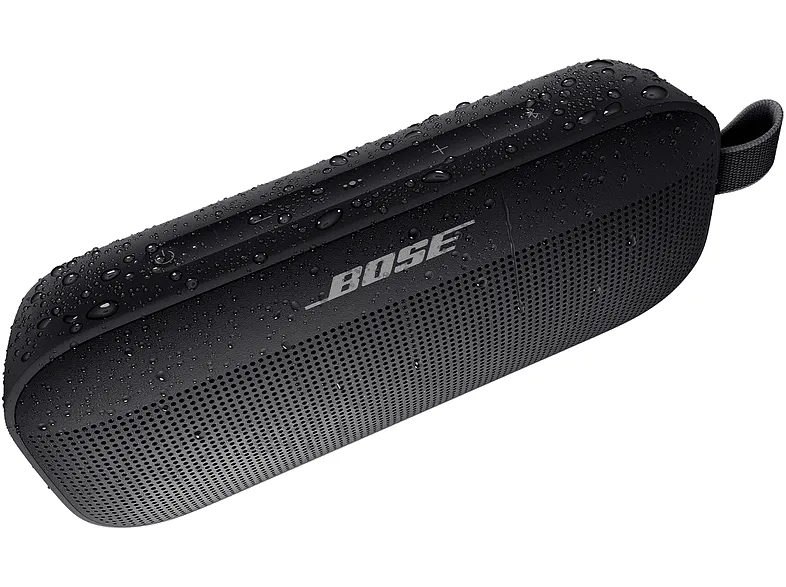 Altavoz inalámbrico - Bose SoundLink Flex, 30 W, Bluetooth 4.2, Hasta 12 h, App Bose Connect, Negro