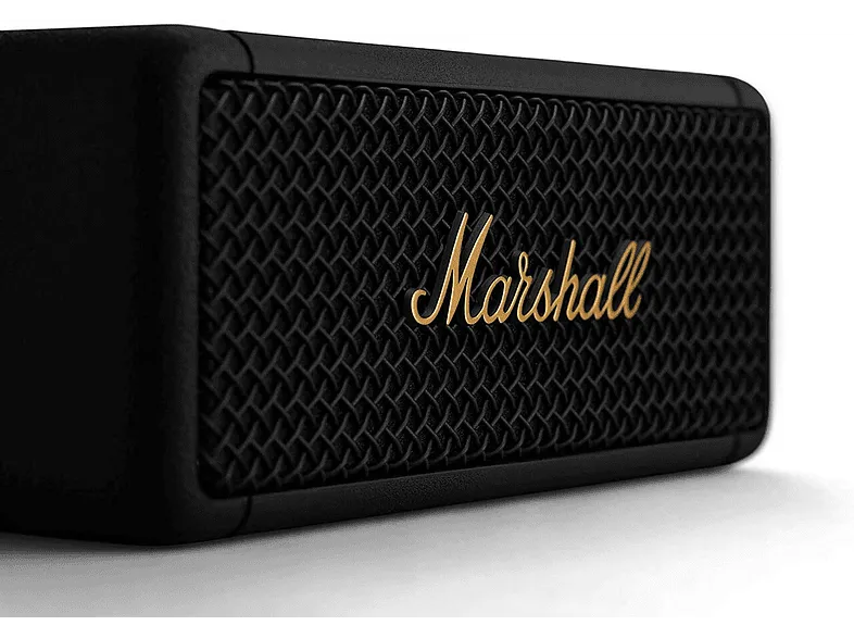 Altavoz inalámbrico - Marshall Emberton, 20W, Bluetooth, Autonomía de 20 h, IPX7, Negro