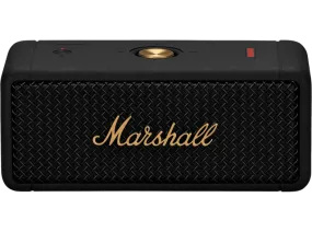 Altavoz inalámbrico - Marshall Emberton, 20W, Bluetooth, Autonomía de 20 h, IPX7, Negro