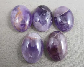 Amethyst Cabochon 5pcs 18x13mm (C140)