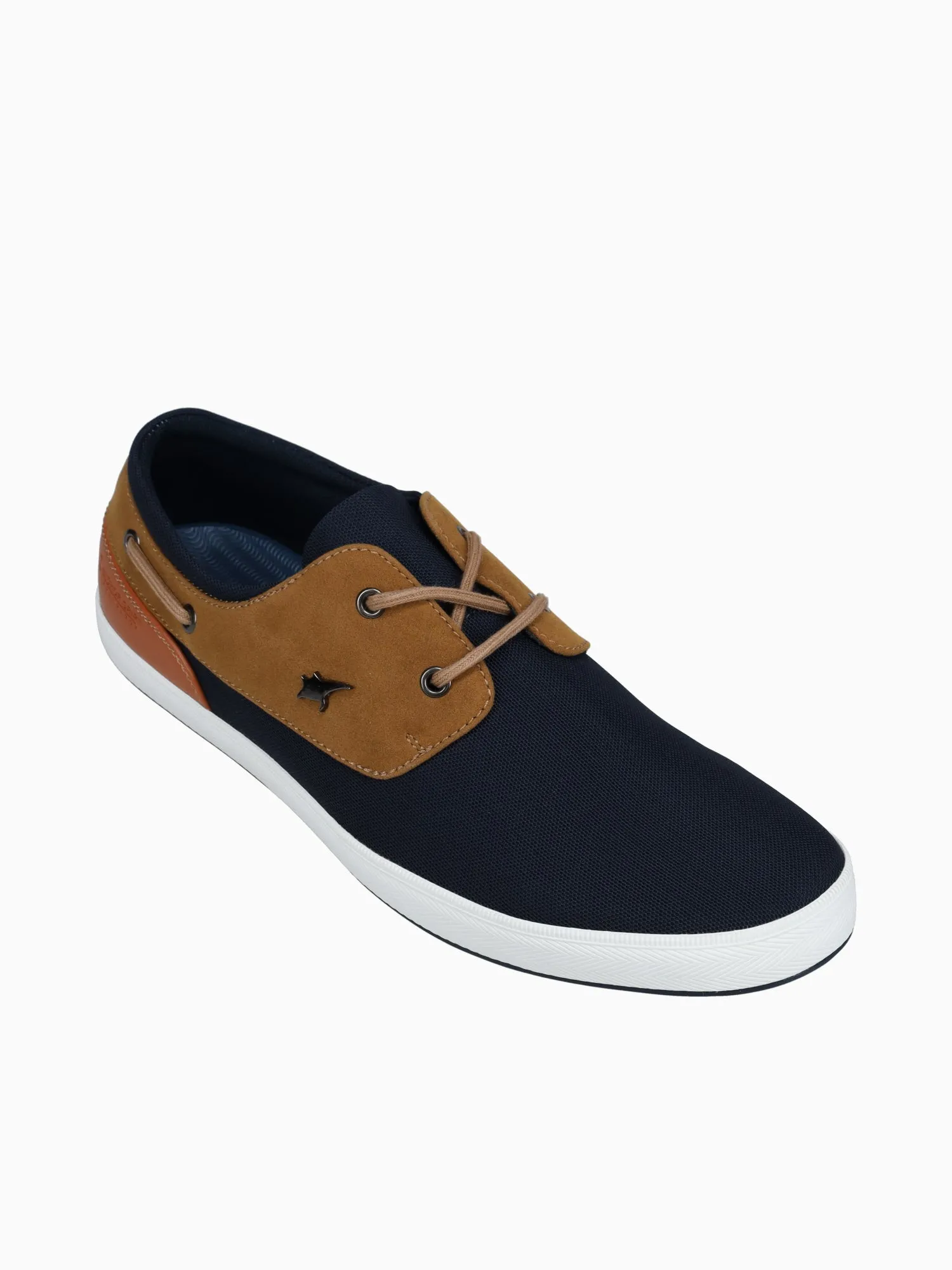 Anchorman Navy Tan