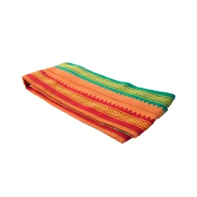 Angavastra - 30 x 60 Inches | Towel/ Ayyappa Thalapathi Thundu/ Kavi Colour/ Kasavu Shawl for Men