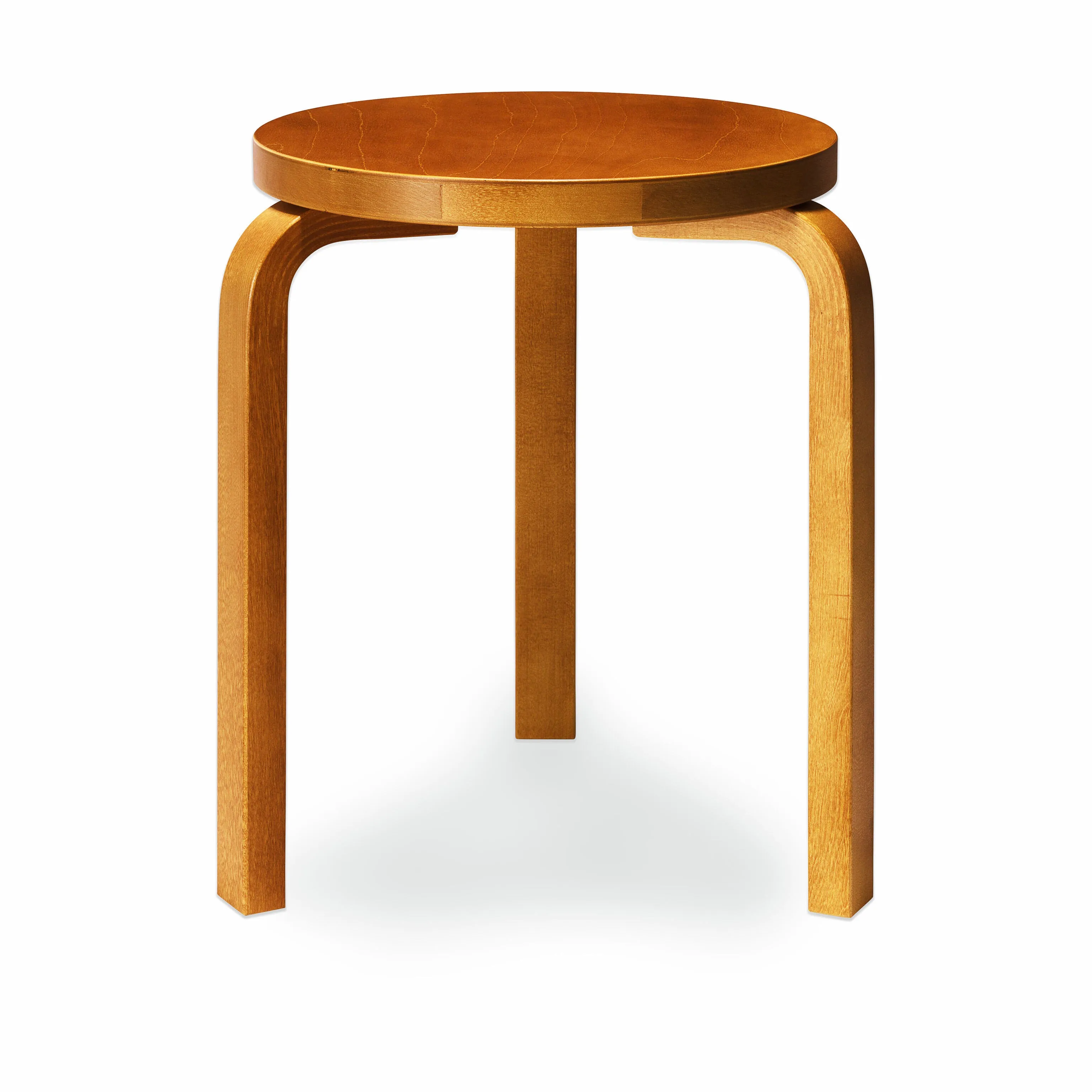 Artek Aalto Stacking Stool 60 - Honey