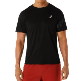 Asics Icon SS Top Men Tennis Shirt - Performance Black/Carrier Grey