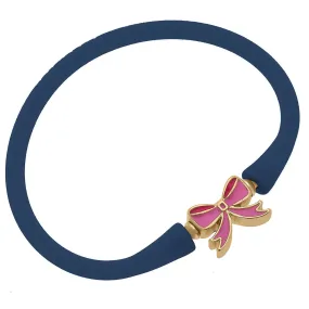 BALI CHILDREN'S BOW BRACELET IN NAVY