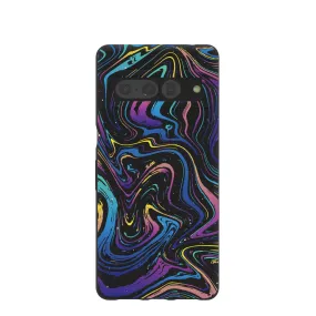 Black Galaxy Swirls Google Pixel 7 Pro Case