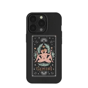 Black Gemini iPhone 13 Pro Case