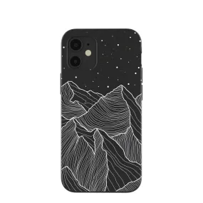 Black Night Panorama iPhone 12 Mini Case