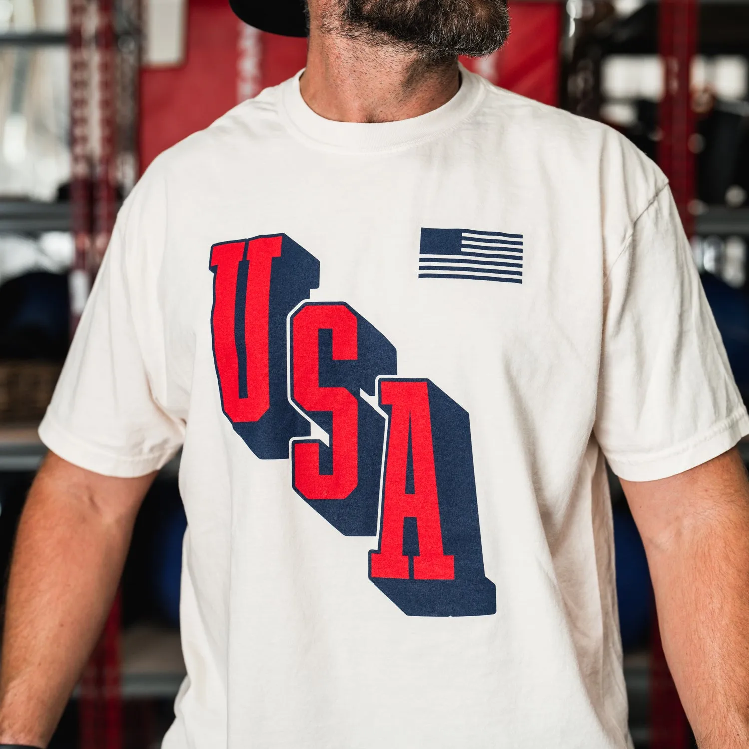 Box Basics USA Tee