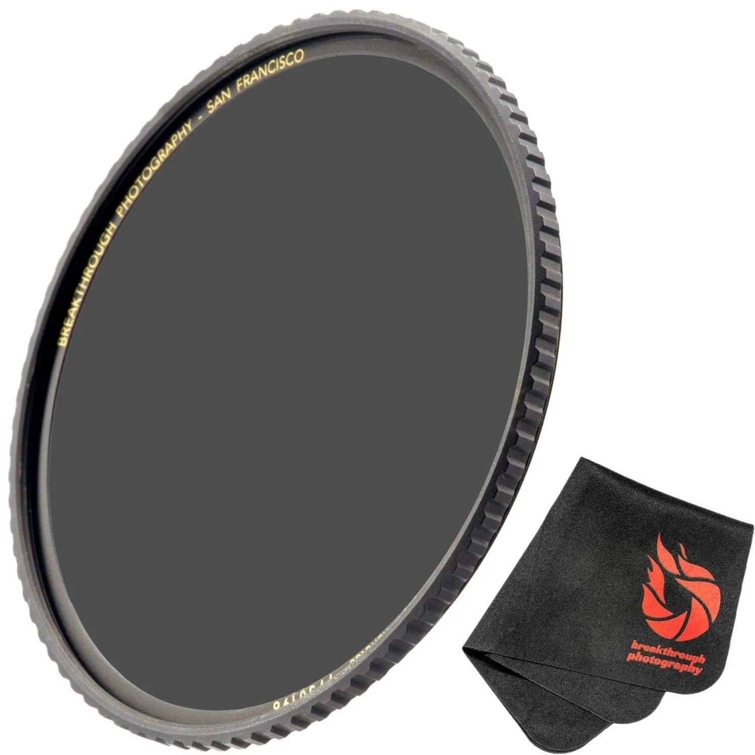 Breakthrough Photography 49mm X4 Solid Neutral Density 3.0 Filter -10 Stop