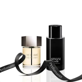 Bundle Deal For Men: L'Homme by Yves Saint Laurent and Armani Code by Giorgio Armani