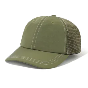 Butter Goods Nylon Ripstop 6 Panel Cap Army