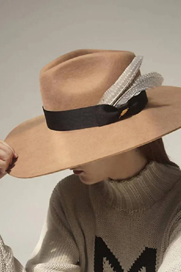 Camel Felt Hat