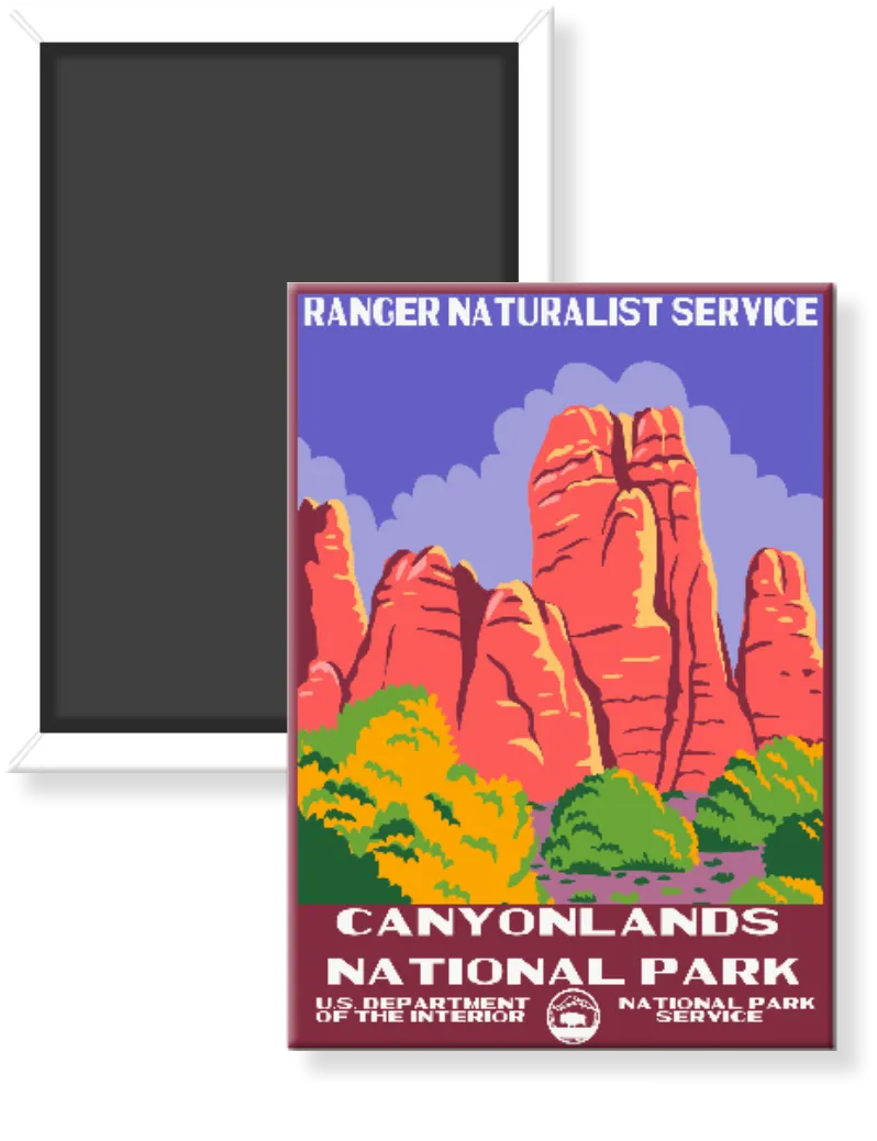 Canyonlands National Park WPA Magnet