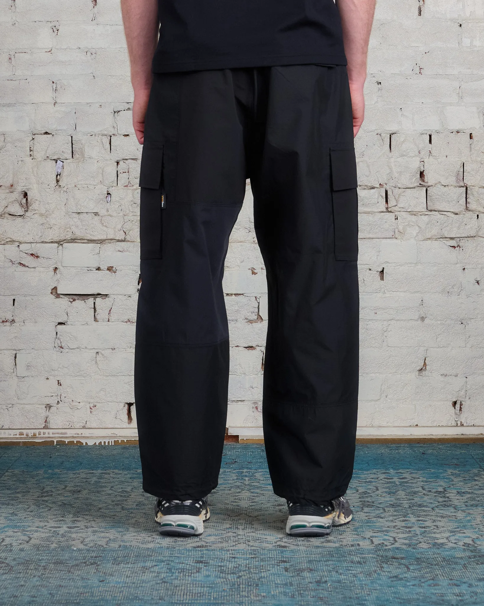 COMME des GARÇONS HOMME Cotton Nylon Mix Cloth Cargo Pant Black