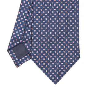 DARK BLUE SARTORIAL JACQUARD SILK TIE