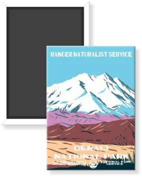 Denali National Park WPA Magnet