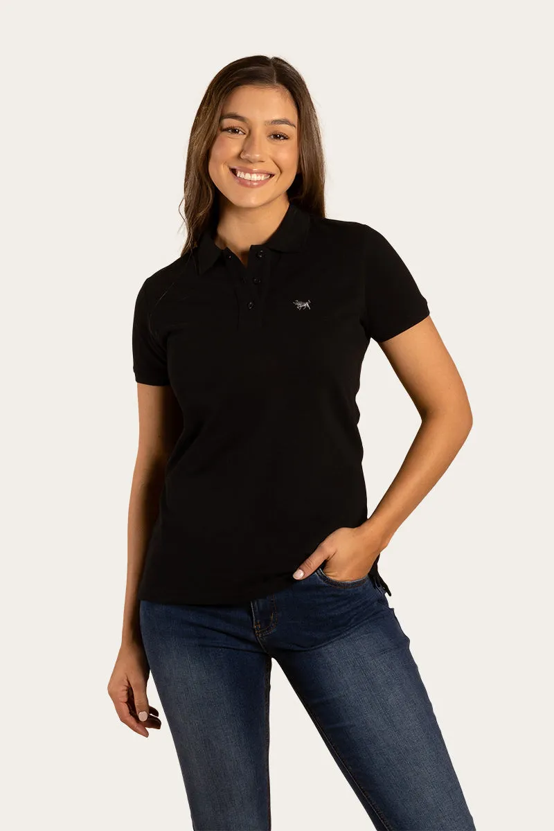 Essential Womens Polo - Black