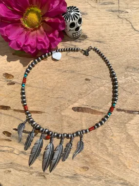 Feather "Dreamcatcher" Necklace