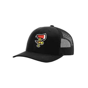 Firefighters Richardson 112 Trucker Hat - Black