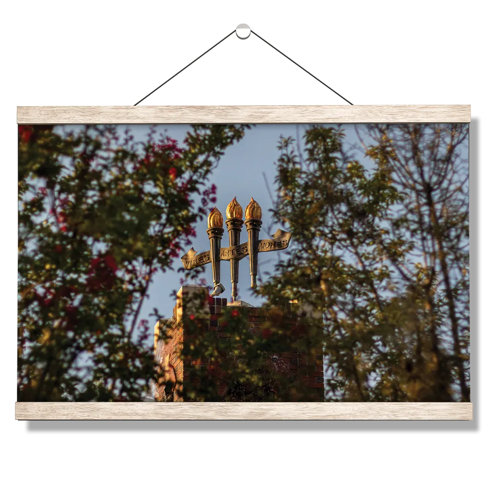 Florida State Seminoles - Framed Torches Close-up