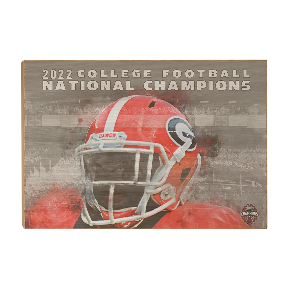 Georgia Bulldogs - 2022 College Football National Champions