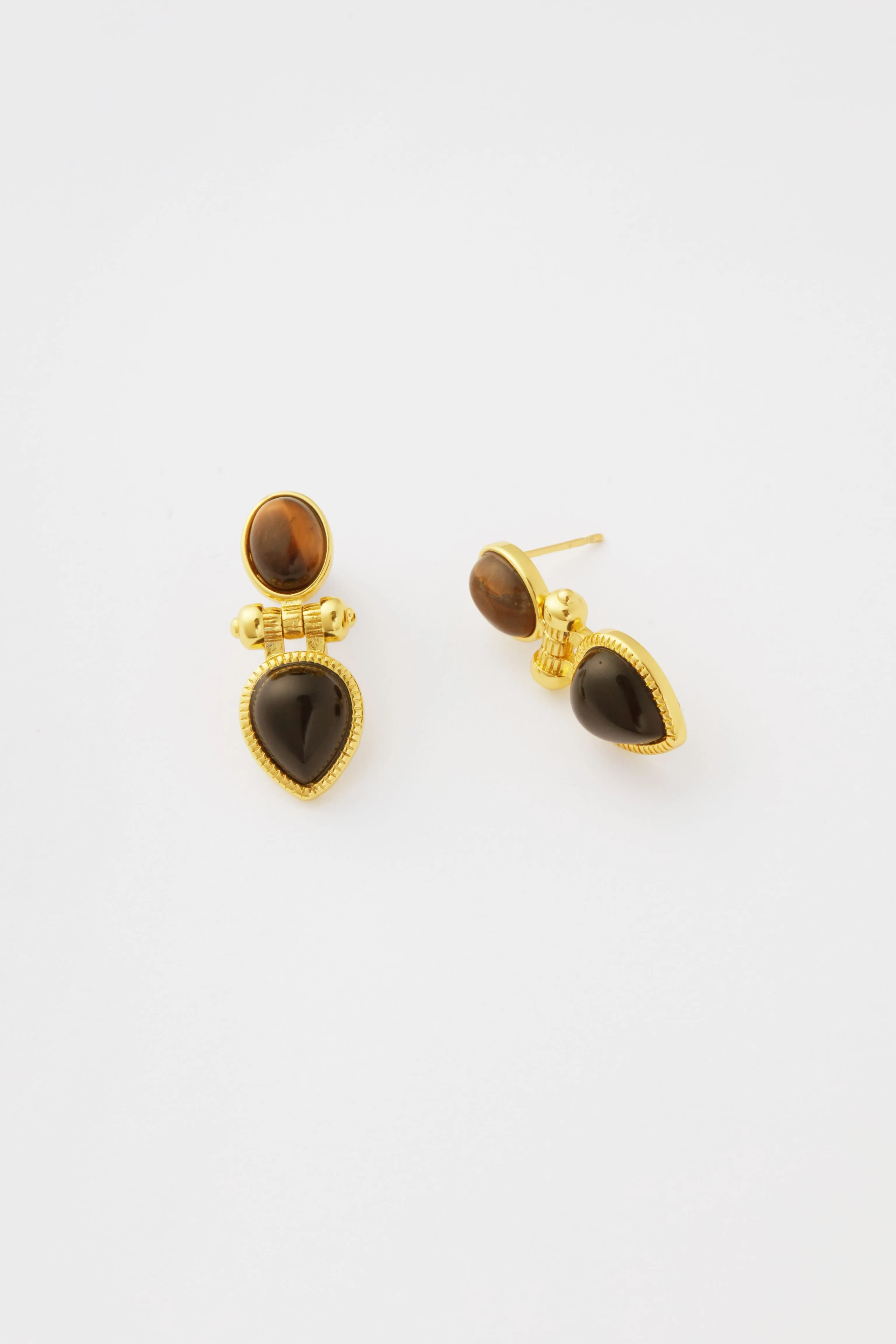 Gold Rosario Earrings