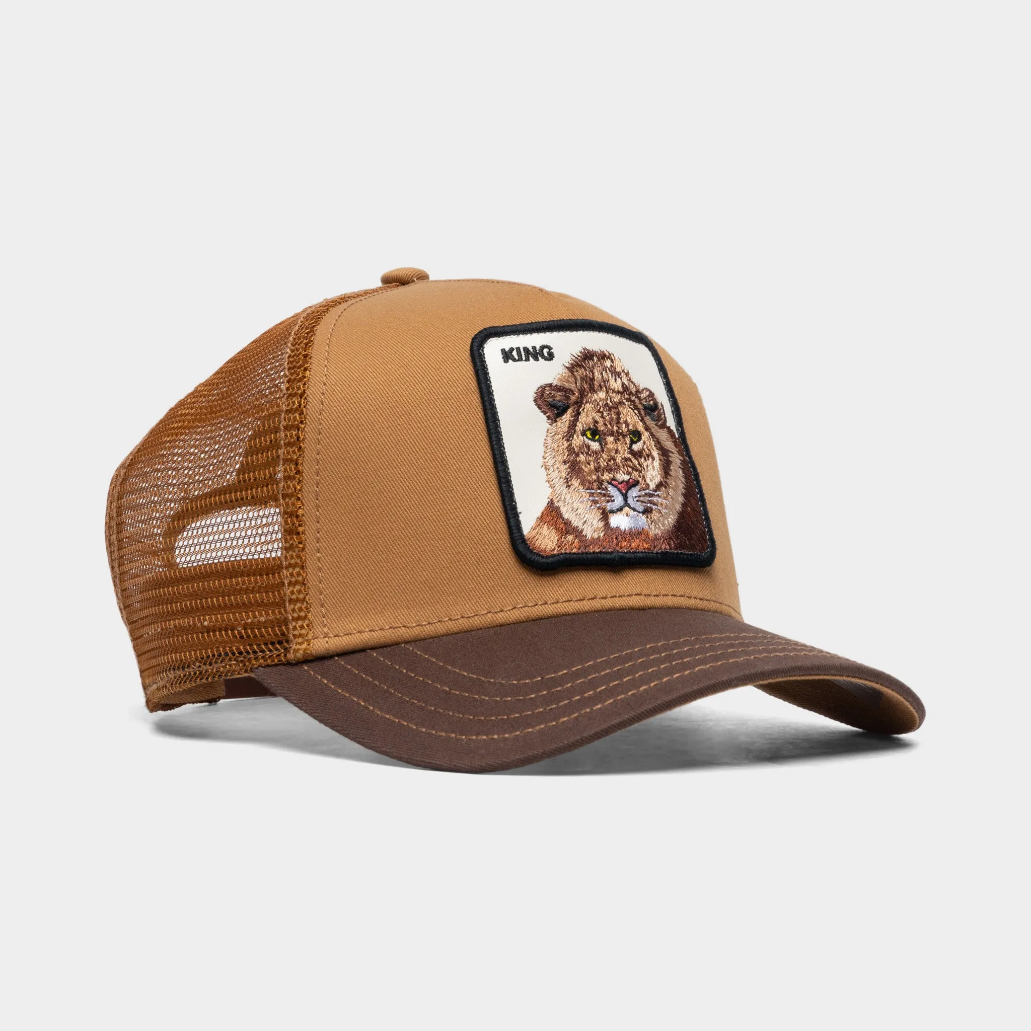 Goorin Bros. The King Lion Trucker Hat / Whiskey