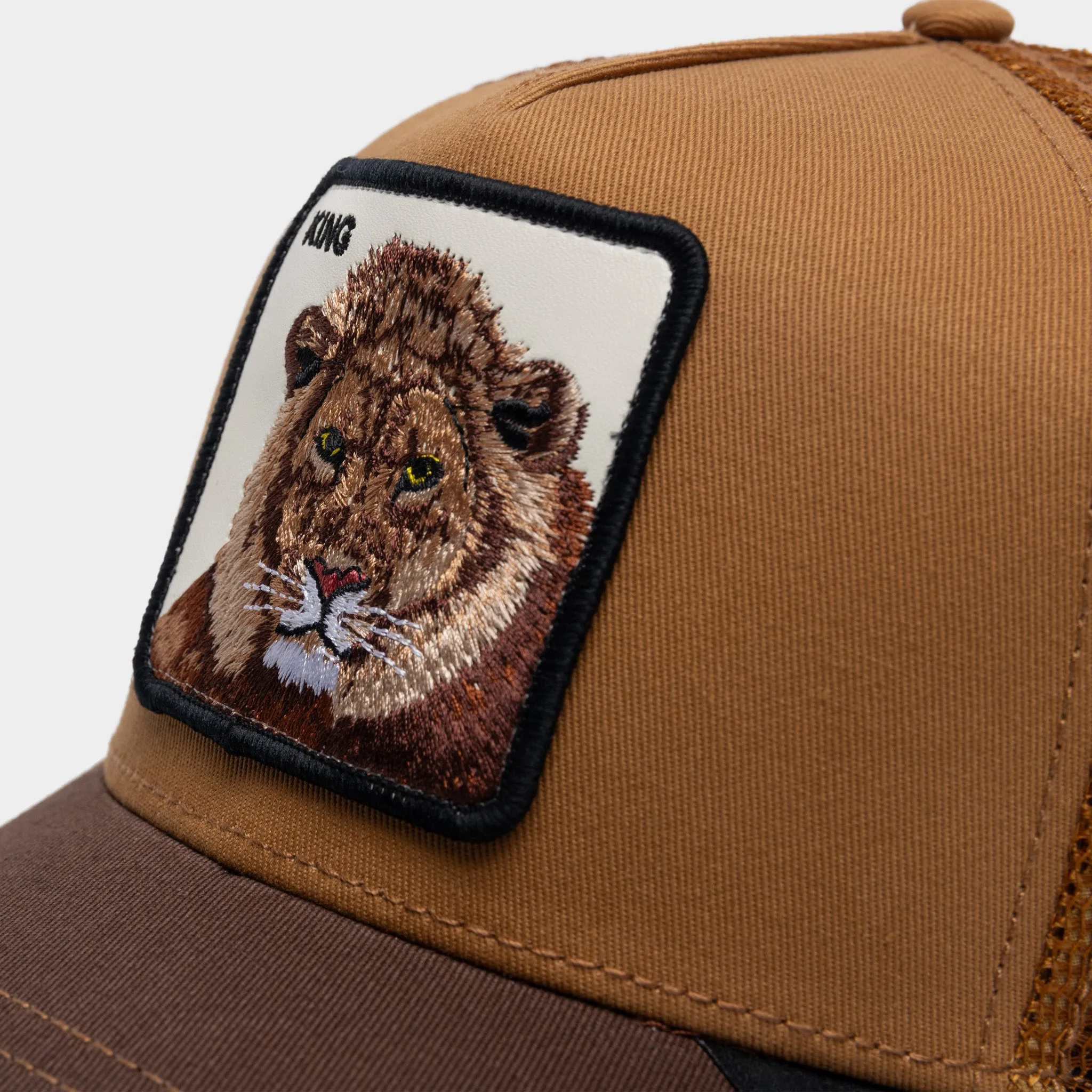 Goorin Bros. The King Lion Trucker Hat / Whiskey