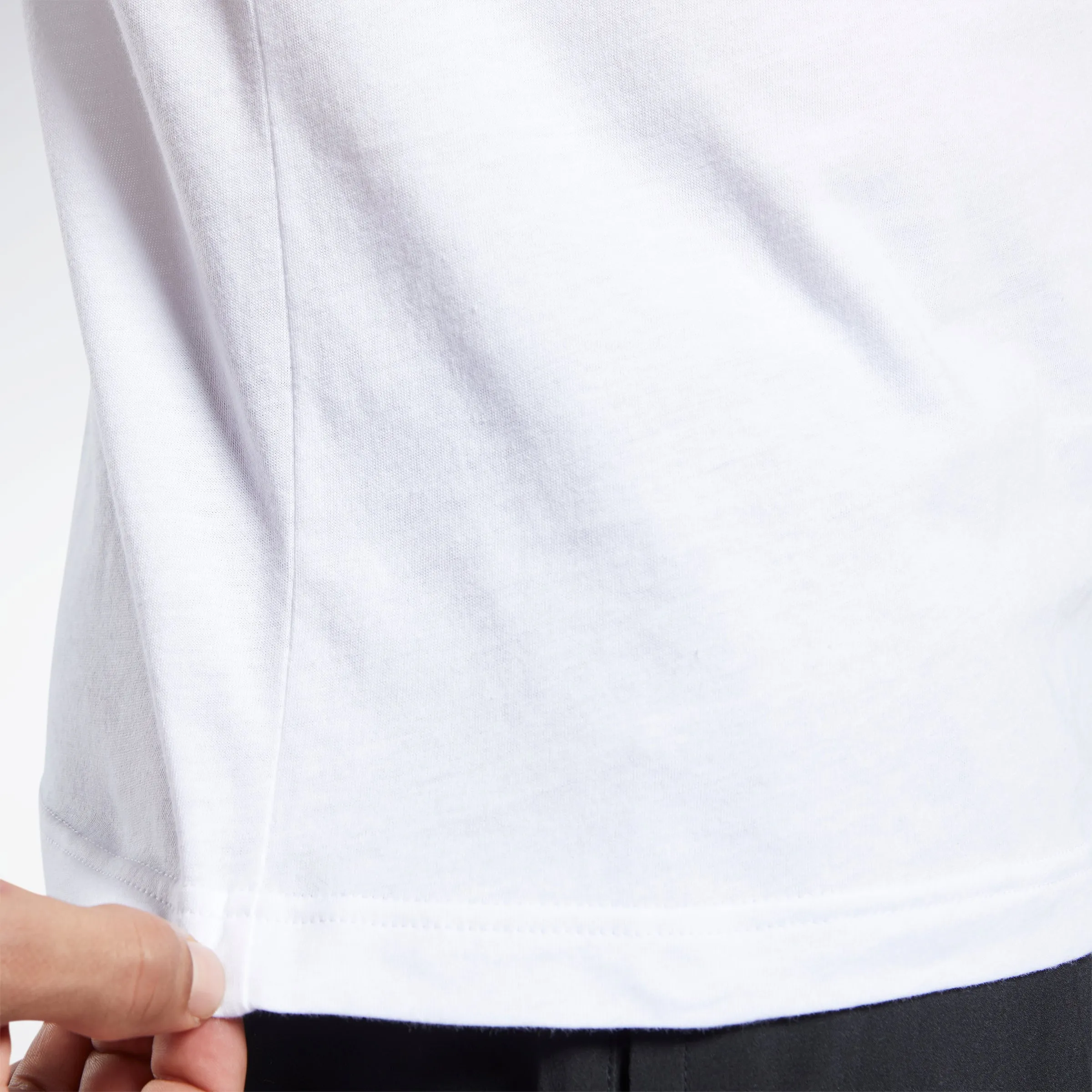 Graphic Series Linear Logo Tee White