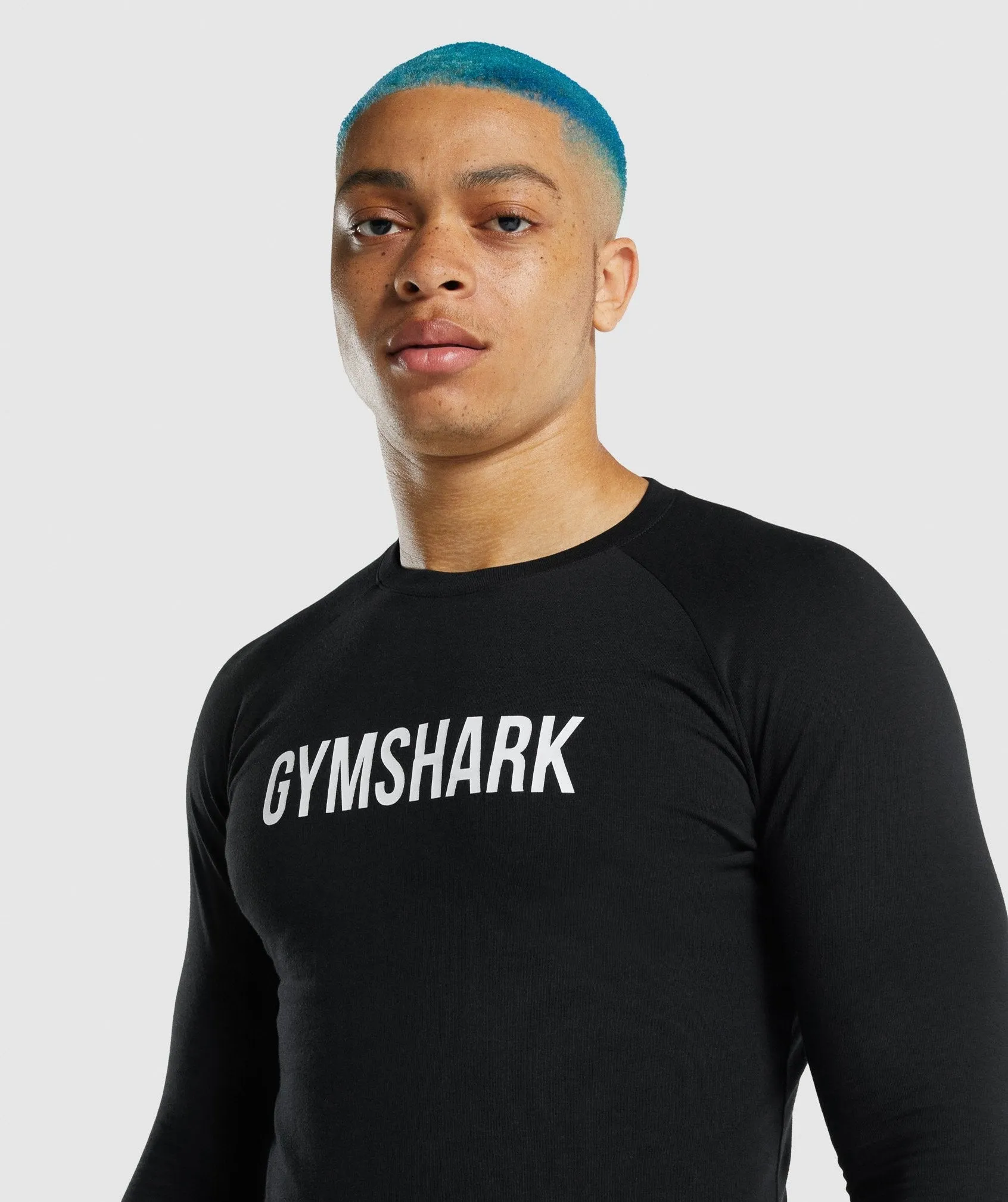 Gymshark Apollo Long Sleeve T-Shirt - Black