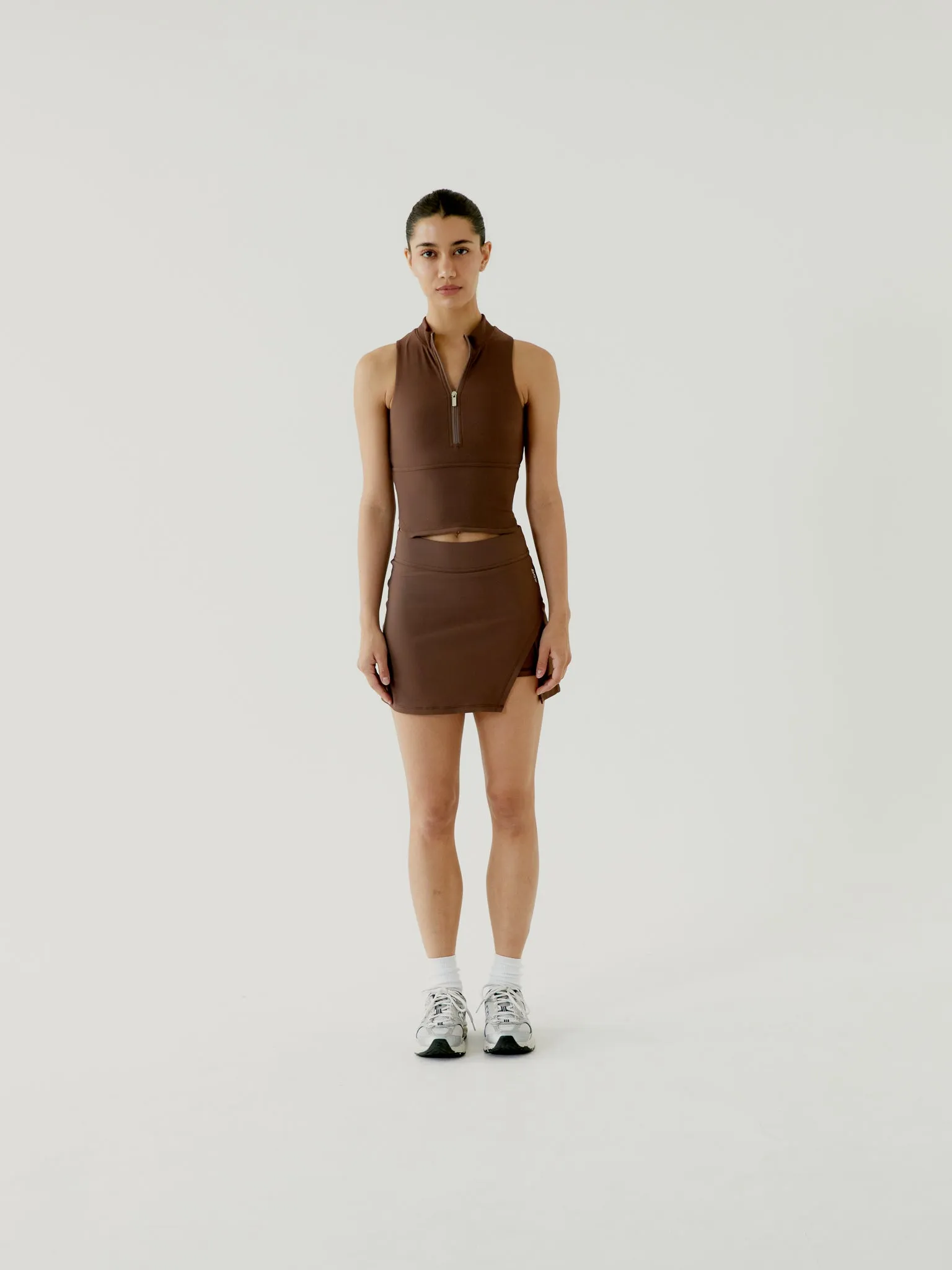 Harper Skort - Brown