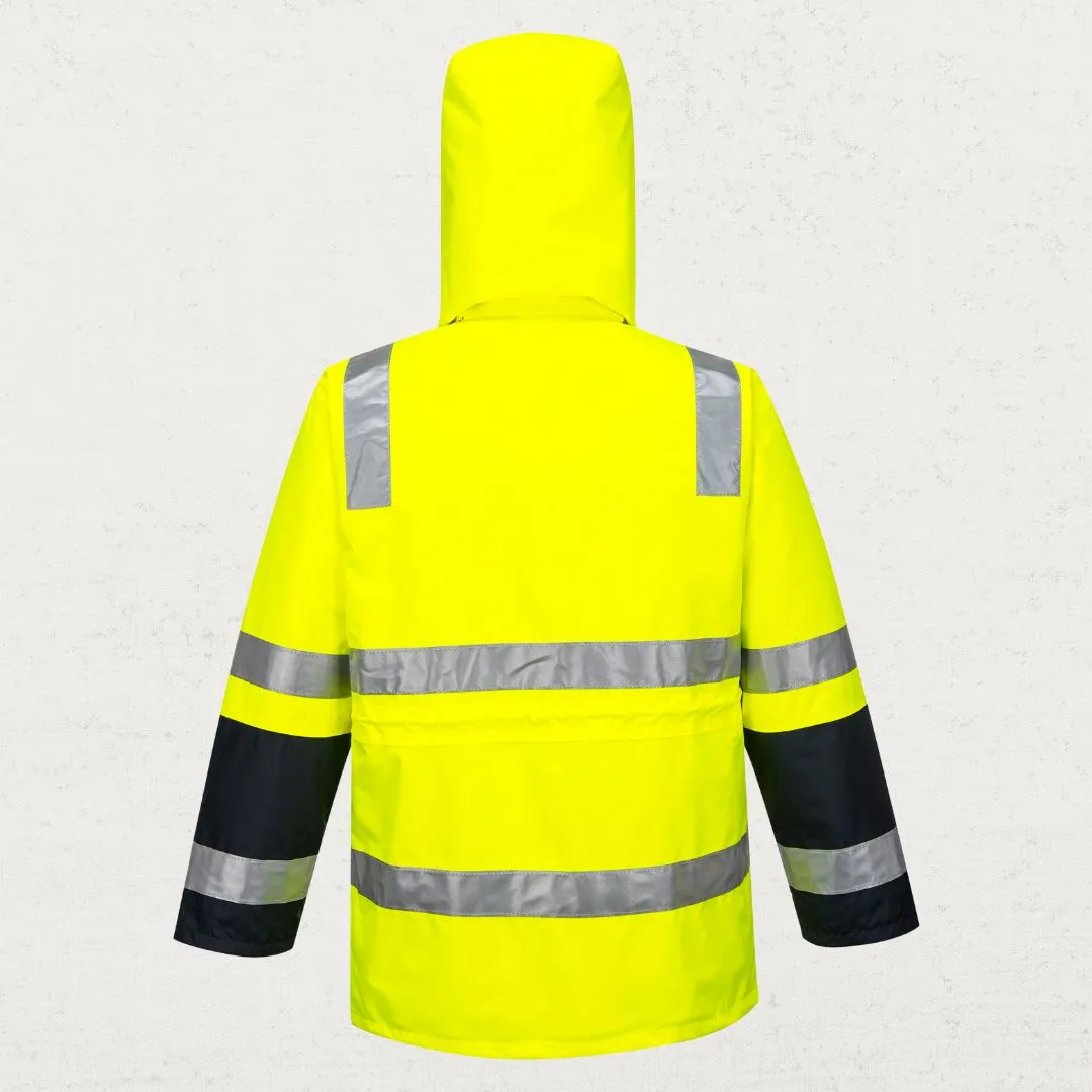 Hi Vis Venture 4 in 1 Waterproof Jacket