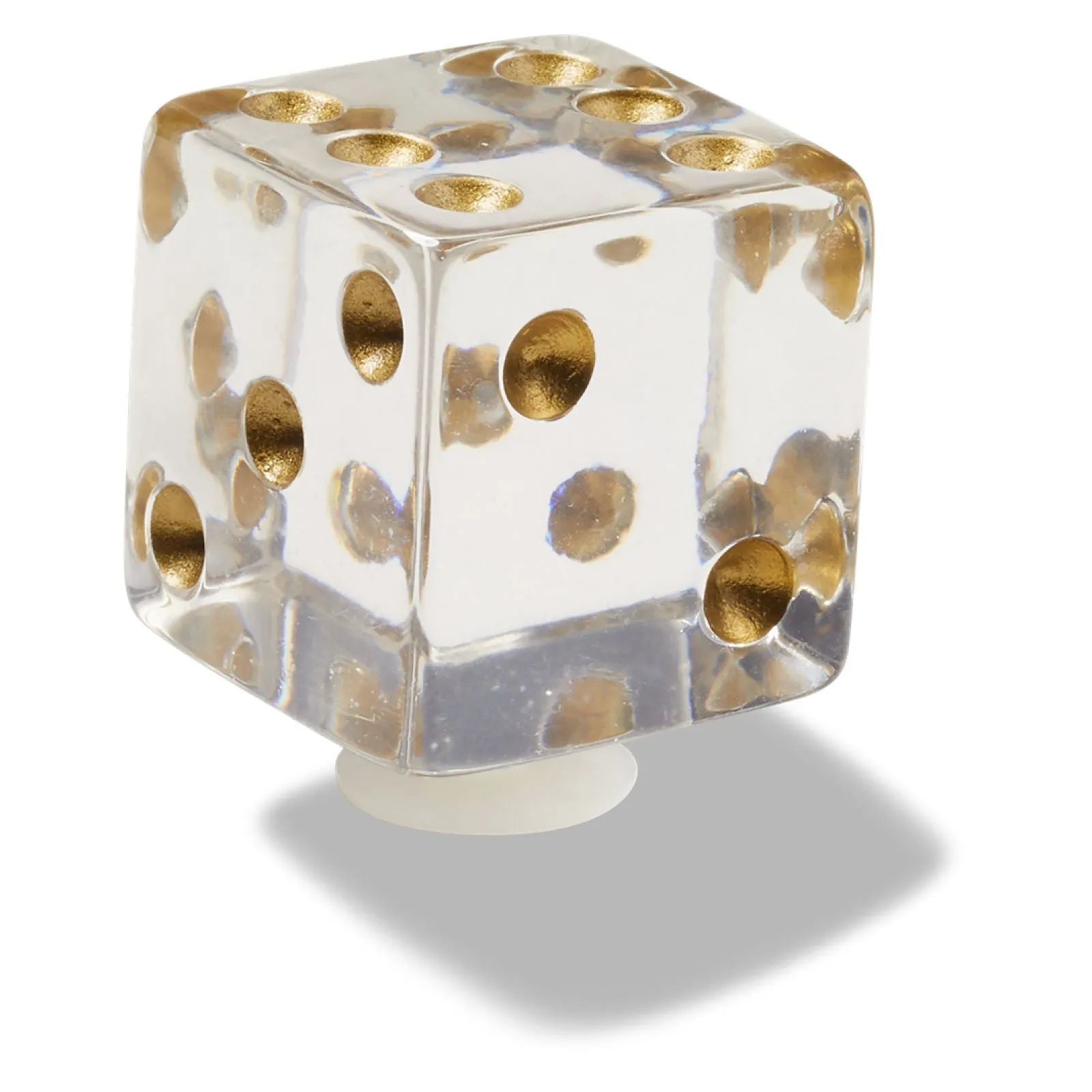 Jibbitz Unisex Clear Dice Intereses Y Hobbies