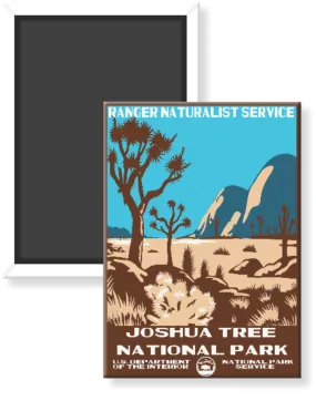 Joshua Tree National Park WPA Magnet